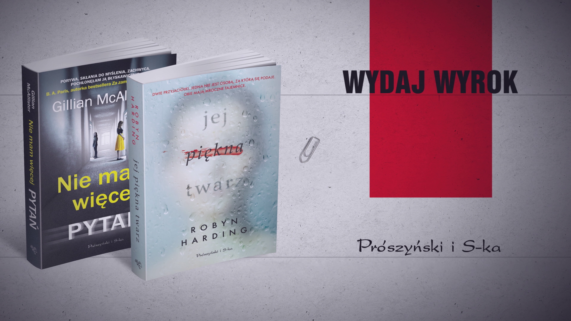 NAJLEPSZE THRILLERY LATA Prószyński i Sk-a