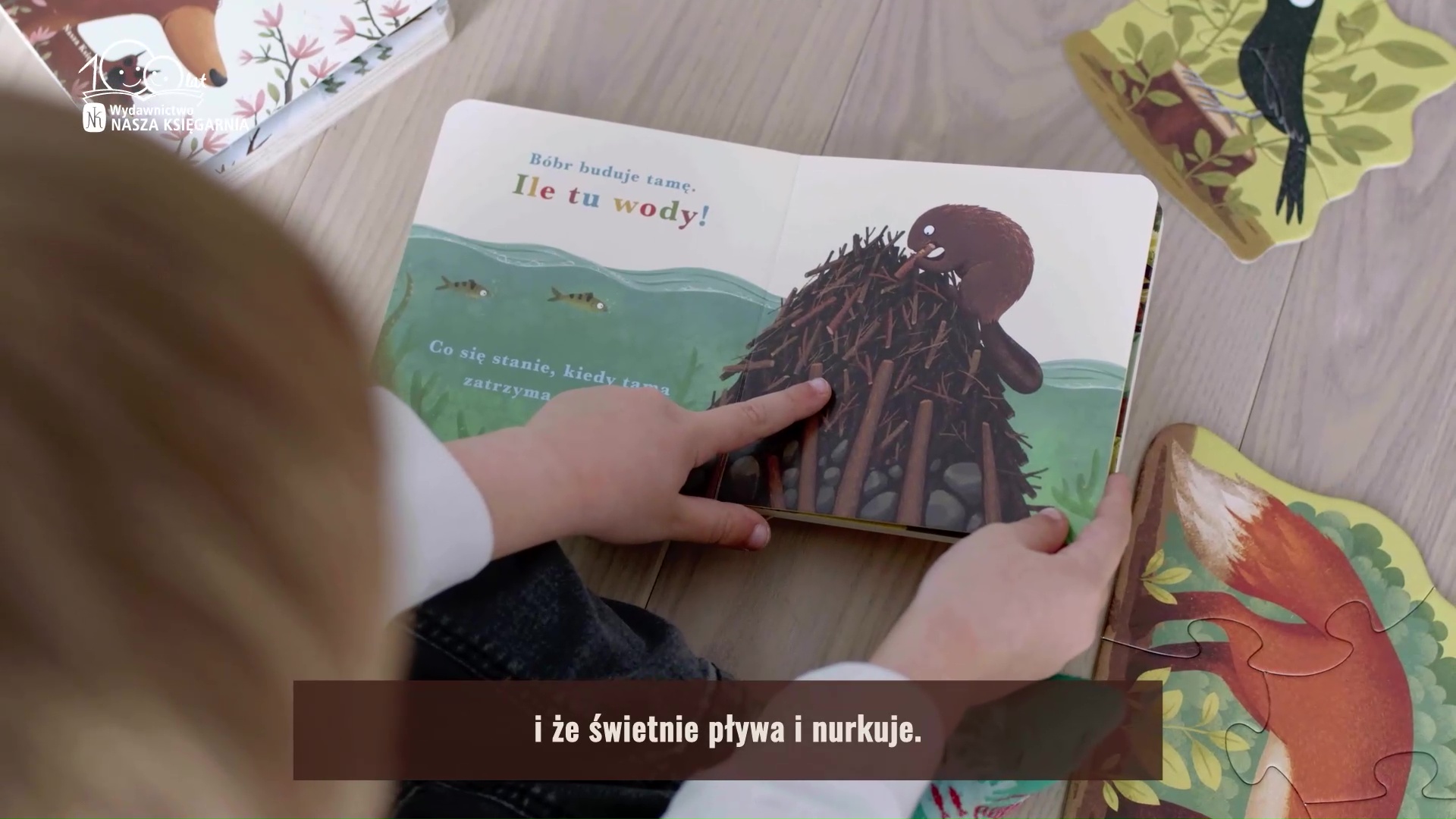 ROK W LESIE – BóbrEmilia Dziubak Nasza Księgarnia